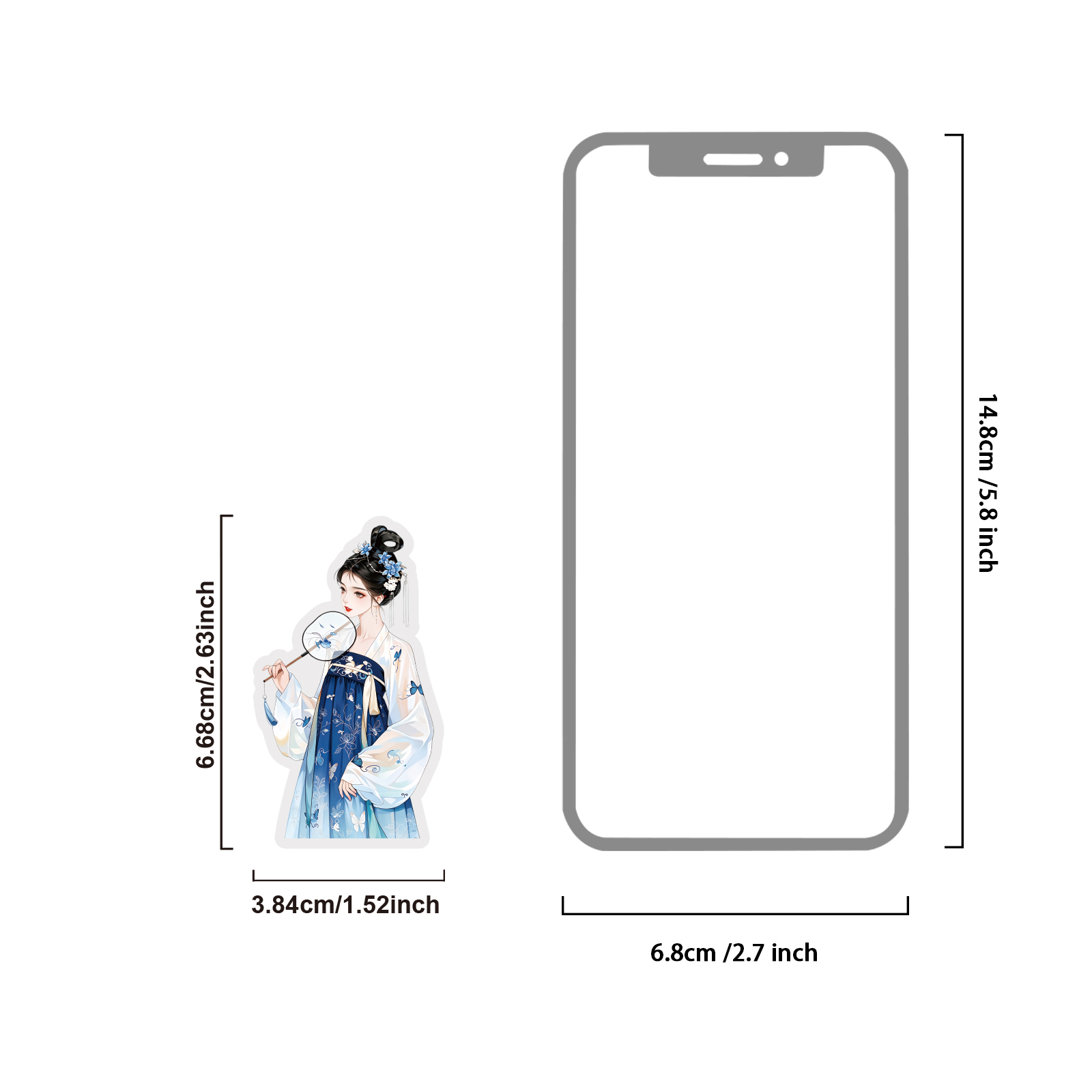Etori Life 30枚入り ブルー アーティスティック - Korean Girl Lifestyle のレビューと価格