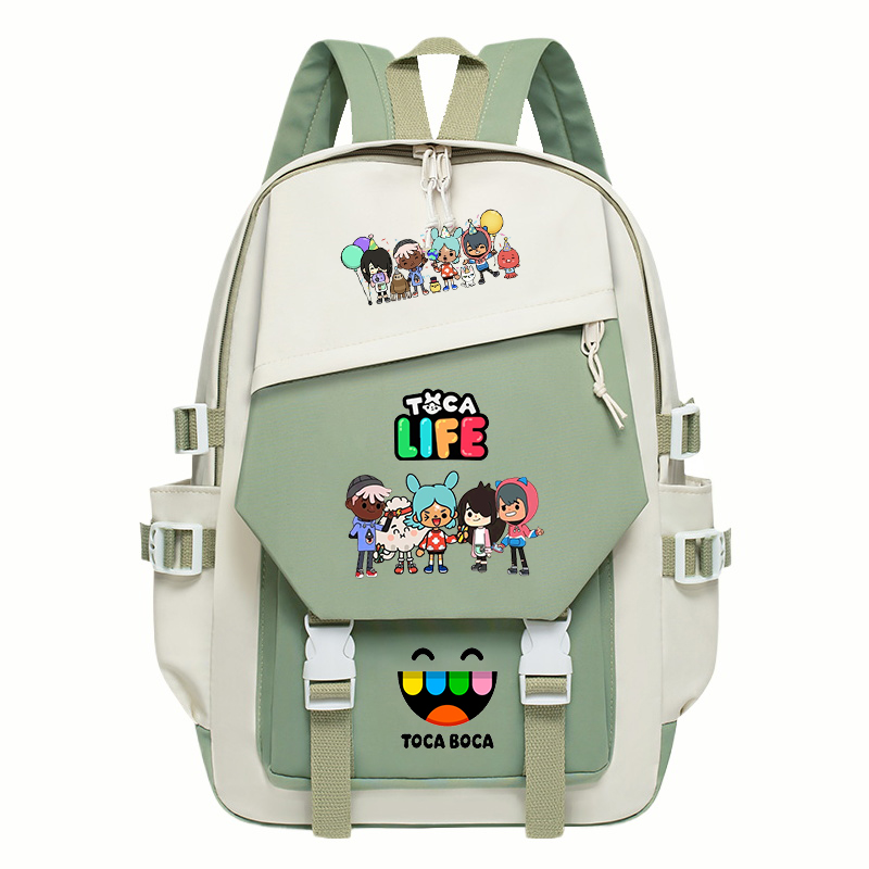 Toca Life World プリントバックパック子供スク - Korean Girl Lifestyle のレビューと価格